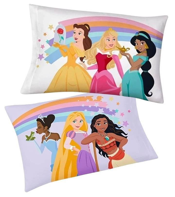 Disney Princess Kids Double-Sided Pillowcase, Set of 2-AB0CLMHC45T5