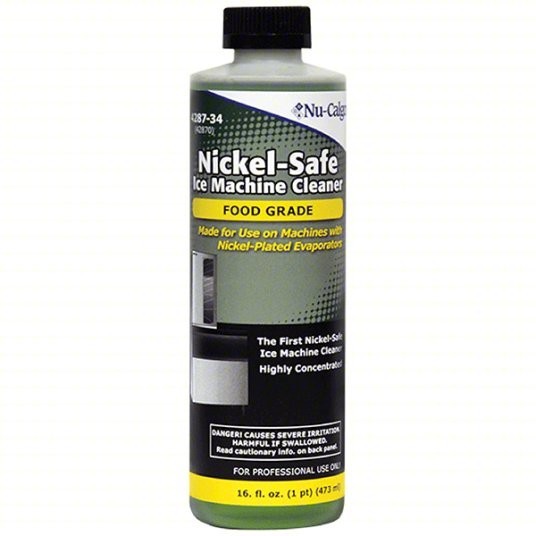 Nu-Calgon 4287-34 Nickel Safe Ice Machine Cleaner 16 oz Food Grade Manitowoc