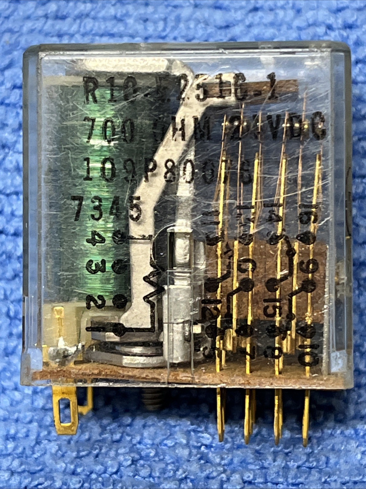 POTTER & BRUMFIELD ~ R10-E2516-1 ~ ELECTROMAGNETIC RELAY