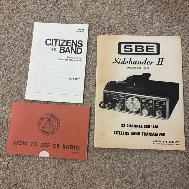 Vintage Citizens Band/CB Radio Booklets/Sidebander II/FCC How to Use CB Radio+1