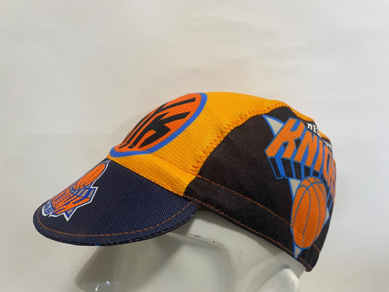 cycling caps Knicks handmade in USA