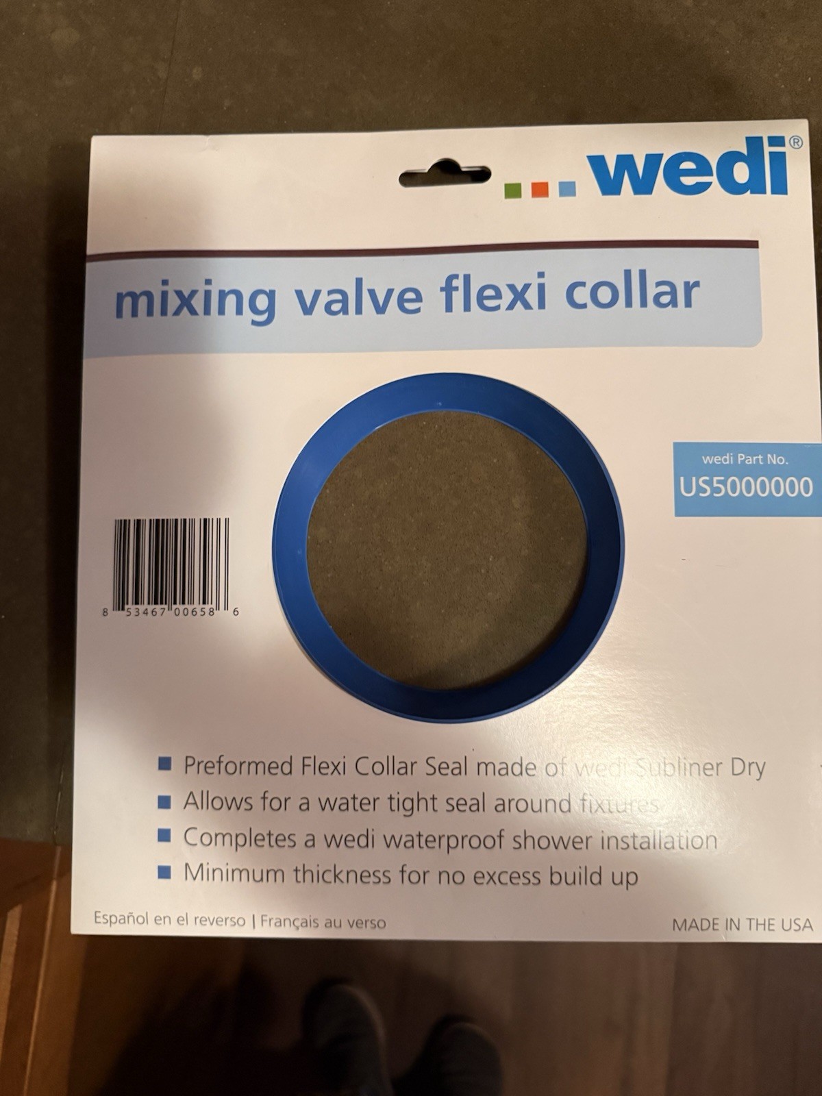 Wedi Mixing Valve Flexi Collar