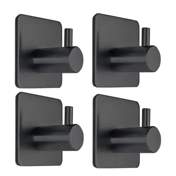 ULTRA HOOK X - EXTRA STRONG WALL ADHESIVE HOOK - 1PCS - BLACK STEEL