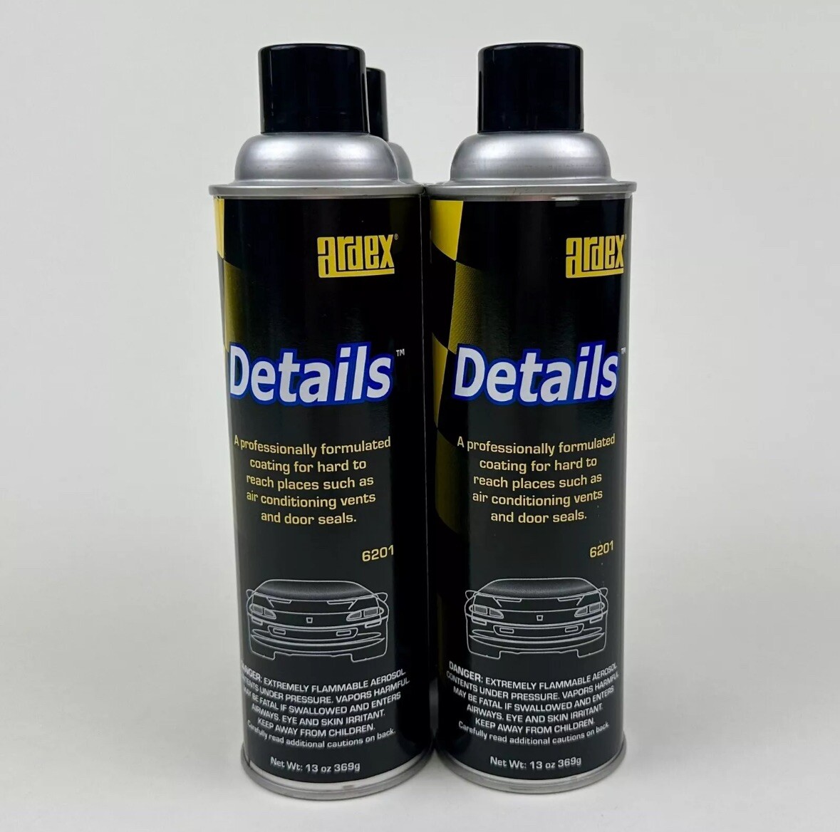 Original Formula Ardex Details 6201 (4 Pack),  4 x 13oz Cans Premium Scent