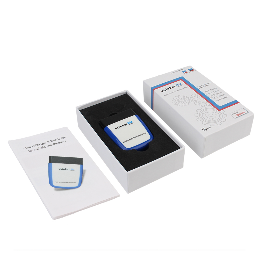 Vgate vLinker BM Bluetooth3.0 OBD2 Scanner BIMMERCODE BMW Code Reader Android