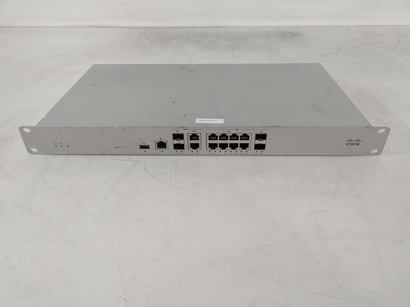 Cisco Meraki MX85-HW 10x 1G RJ-45 4x 1G SFP Managed Security Appliance Unclaimed