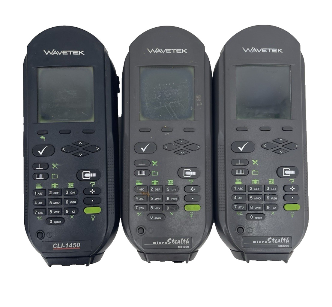 Wavetek Micro Stealth CLI-1450 MS1200 Signal Level CATV Stealth Meter Lot 3