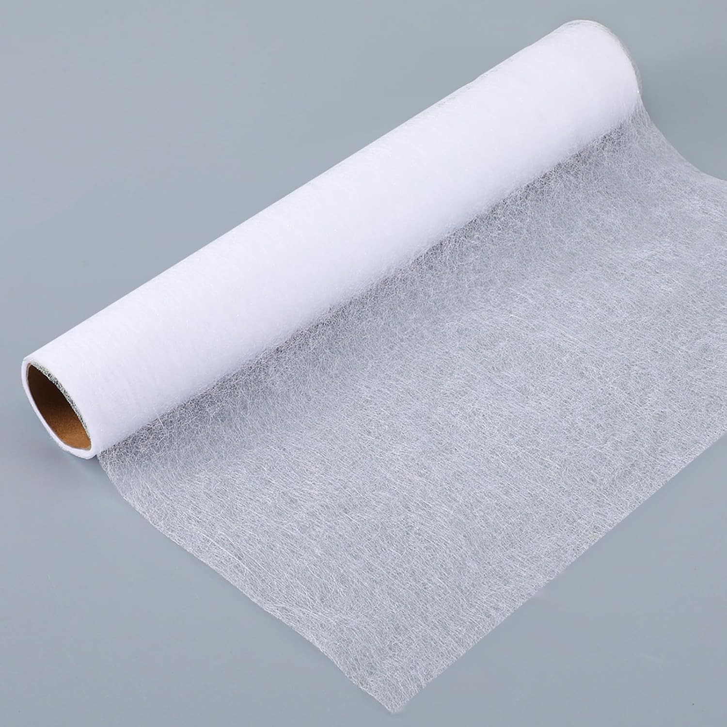 Fusible Interfacing for Sewing, 12"× 5 Yards Iron on Interfacing Lightweight