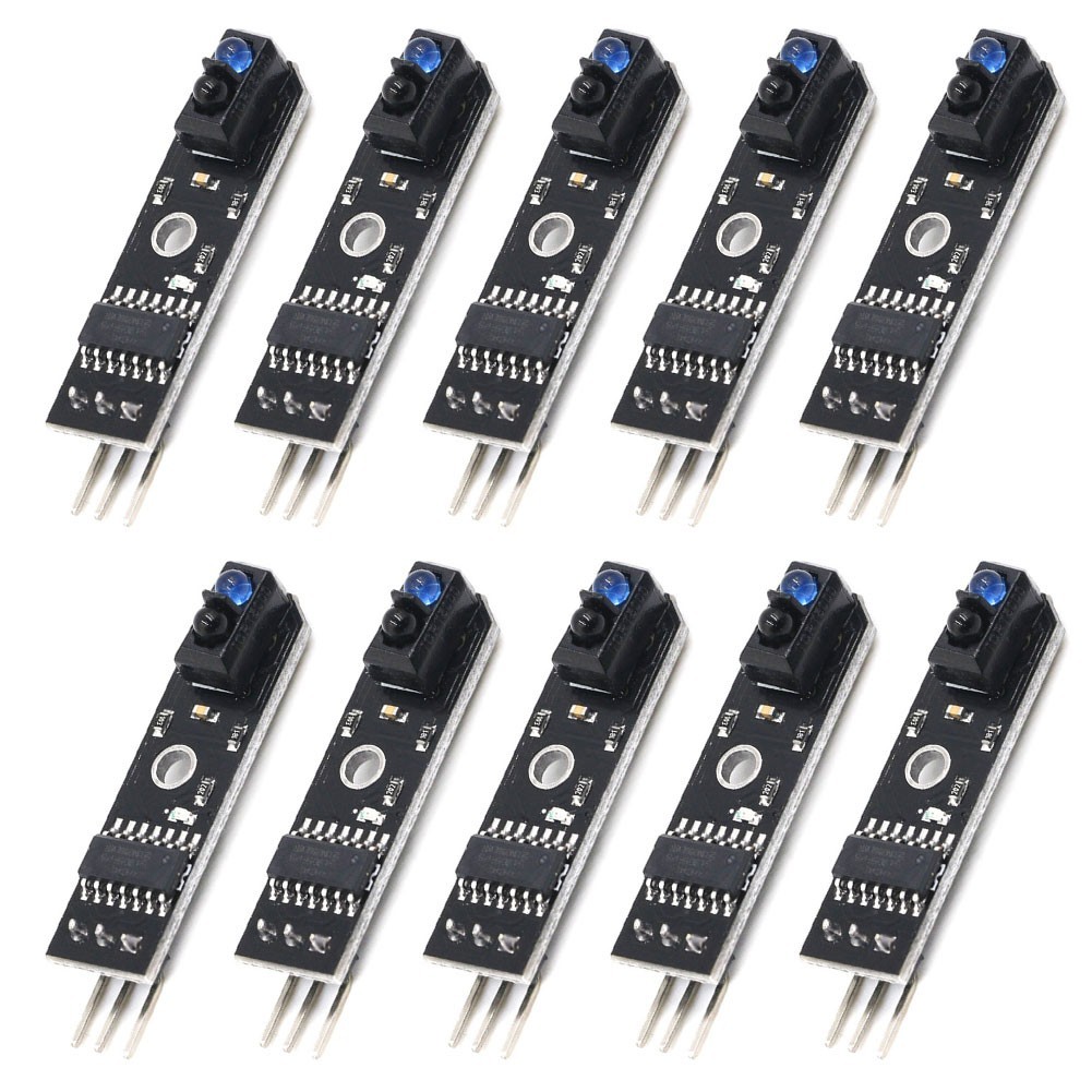 TCRT5000 Infrared Sensor Modules 10pcs for Automated Obstacle Avoidance Systems