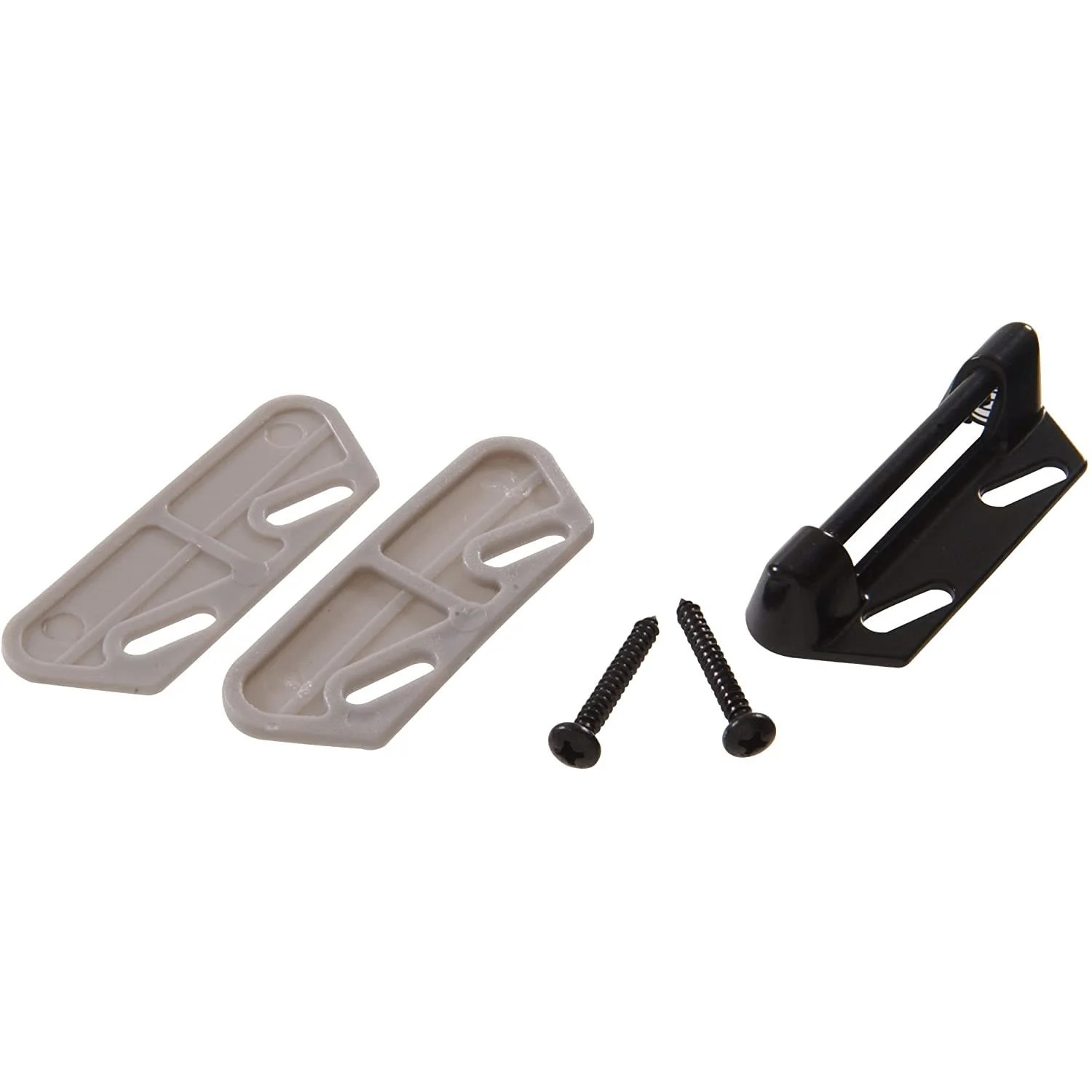 Hillman Replacement Strike w/2 Shims Black