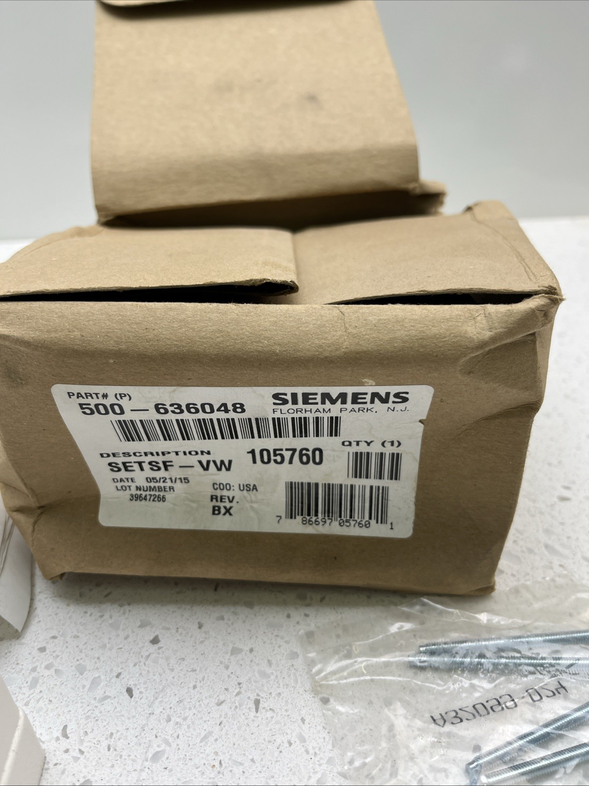 Siemens 500-636048 SETSF-VW Speaker Strobe