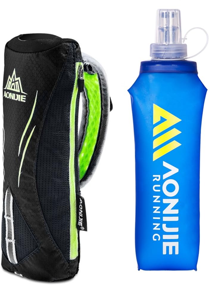 Lovtour Quick Shot Handheld Hydration Pack with 500ml BPA Free Black