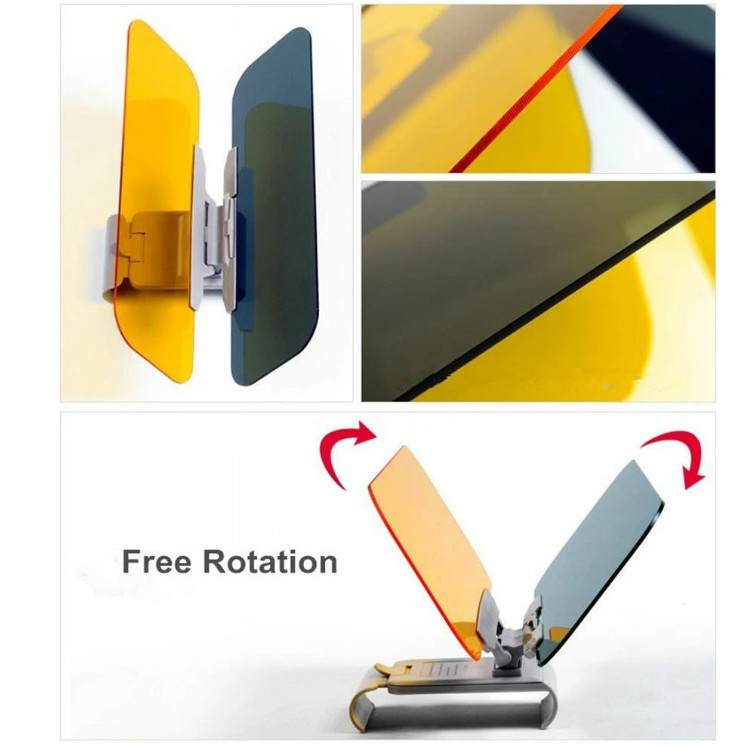 Day Night Universal HD Car Sun Visor Extension Car Anti Glare Driving Tac Visor