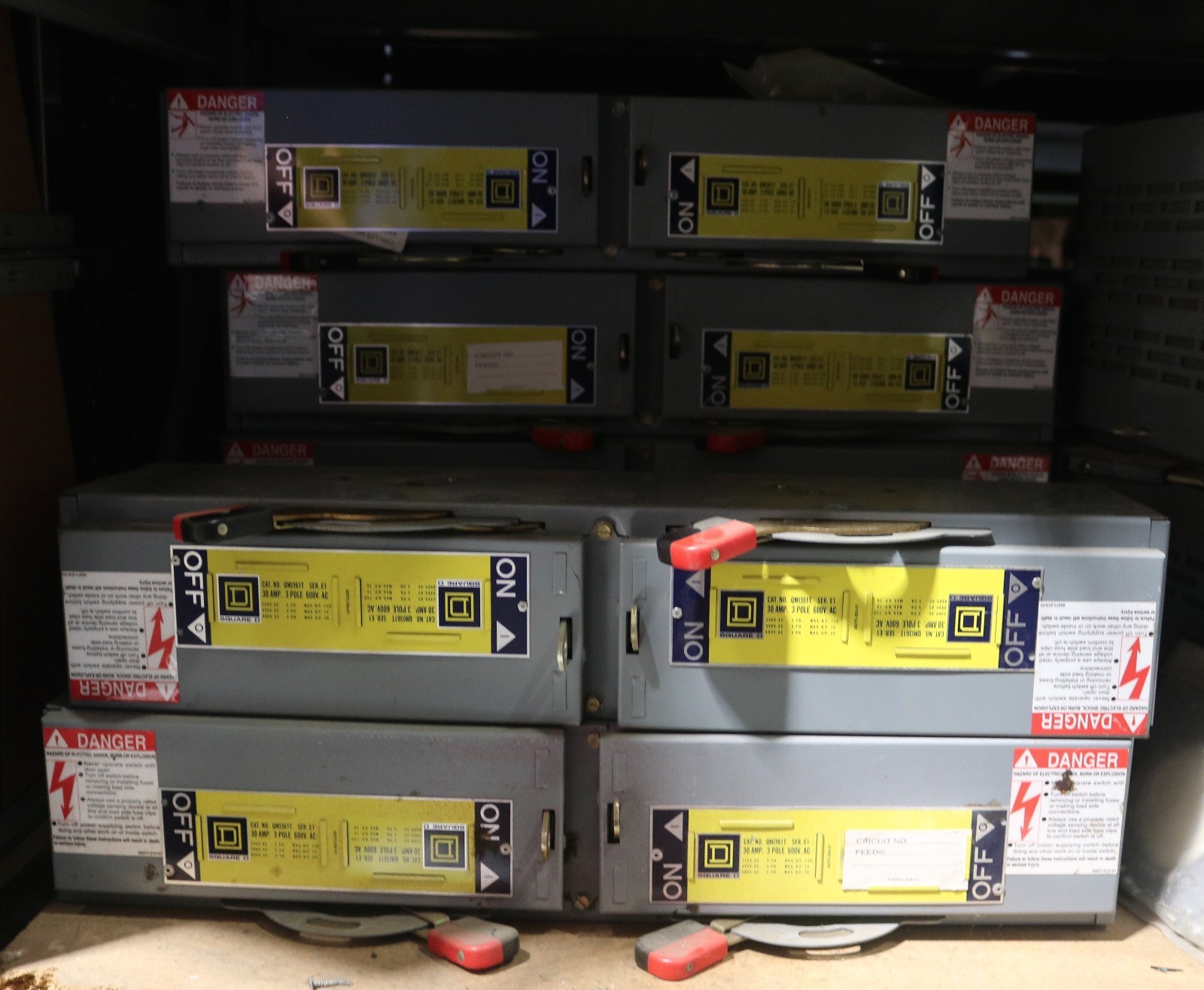 Used (Excellent Condition) Square D QMJ361T   30 Amp Twin  6 In Stock
