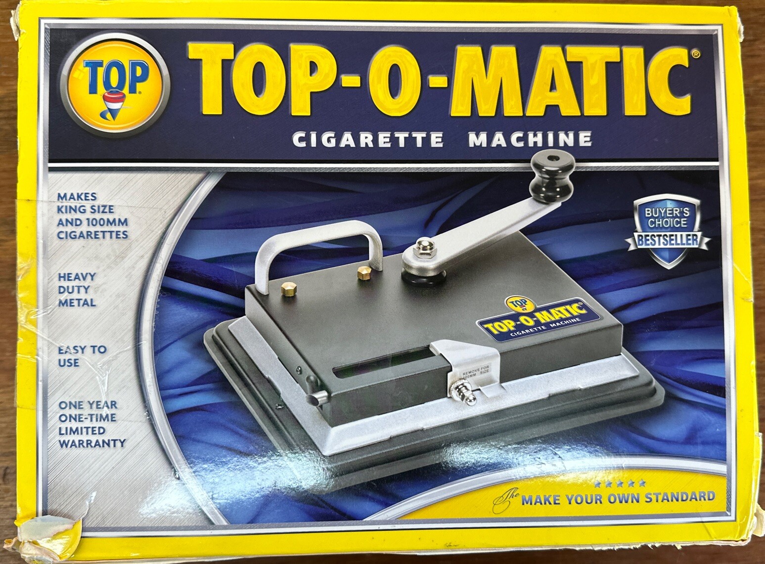 Top-O-Matic Rolling Machine (NEW SEALED BOX)