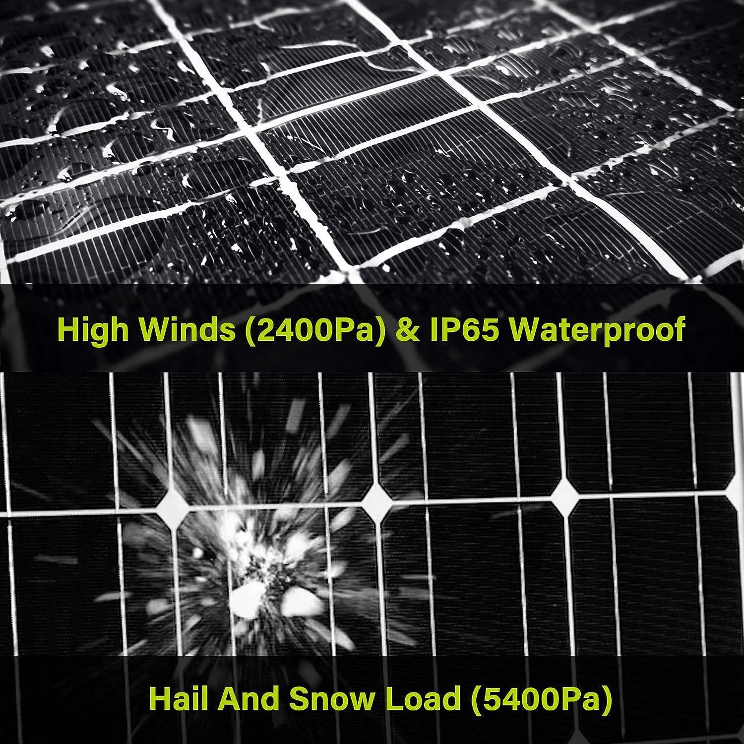 200W Monocrystalline Solar Panel 9BB Cell Solar Panel Boat Off Grid (200W New)