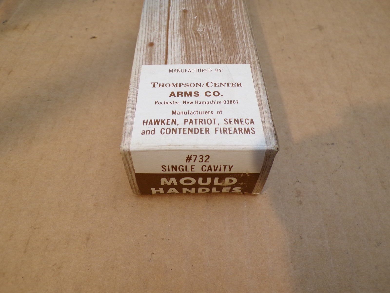 Thompson Center Single Cavity Mold Handles 732