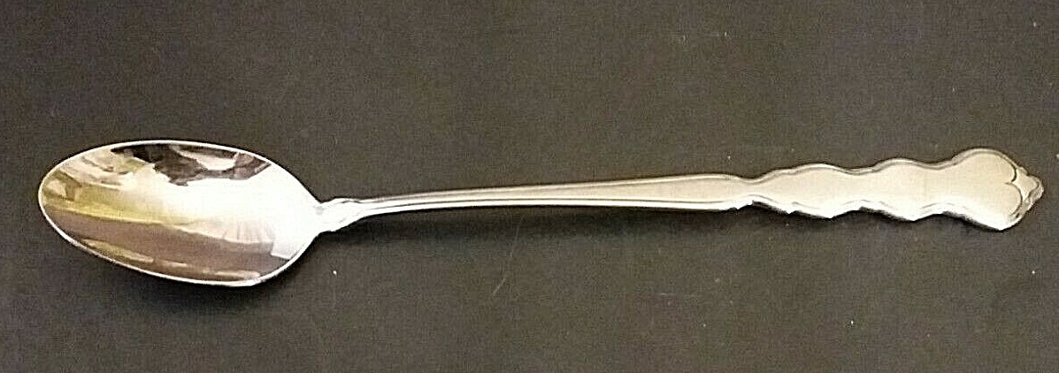 Oneida Valerie stainless iced teaspoon 7 5/8"