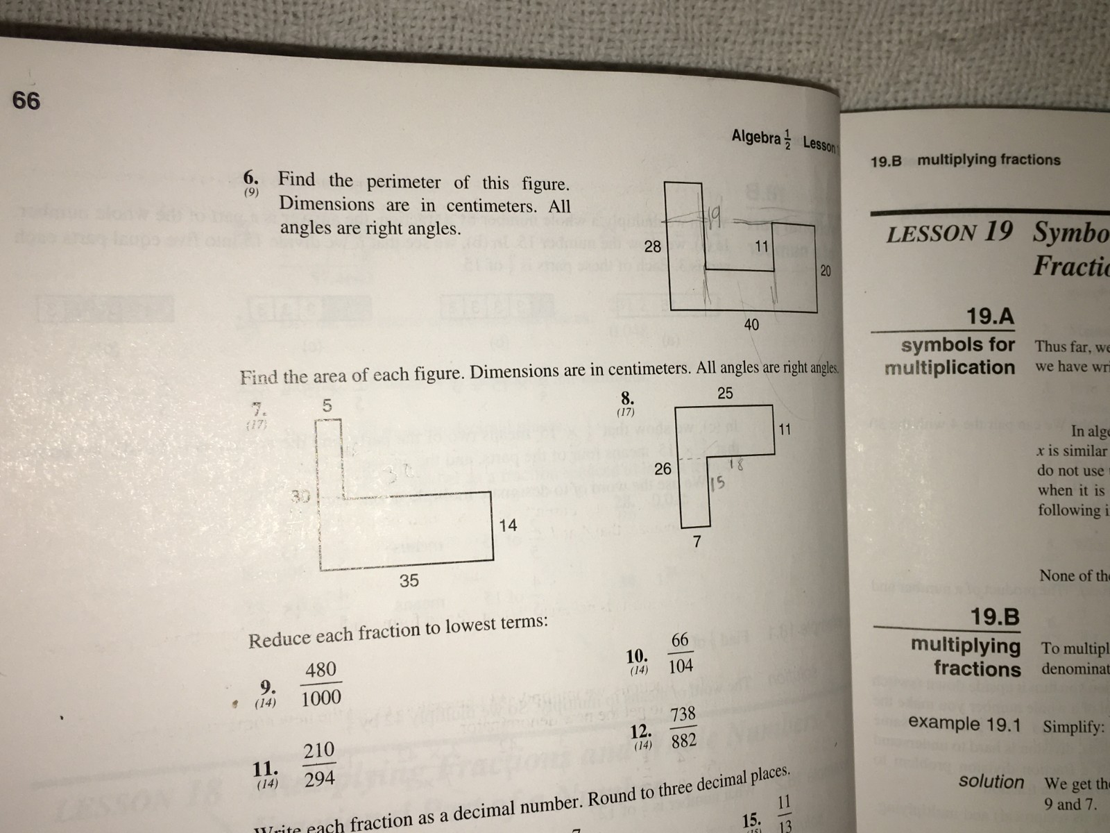 Saxon Math Algebra 1/2 An Incremental Development Third Edition Textbook 2004