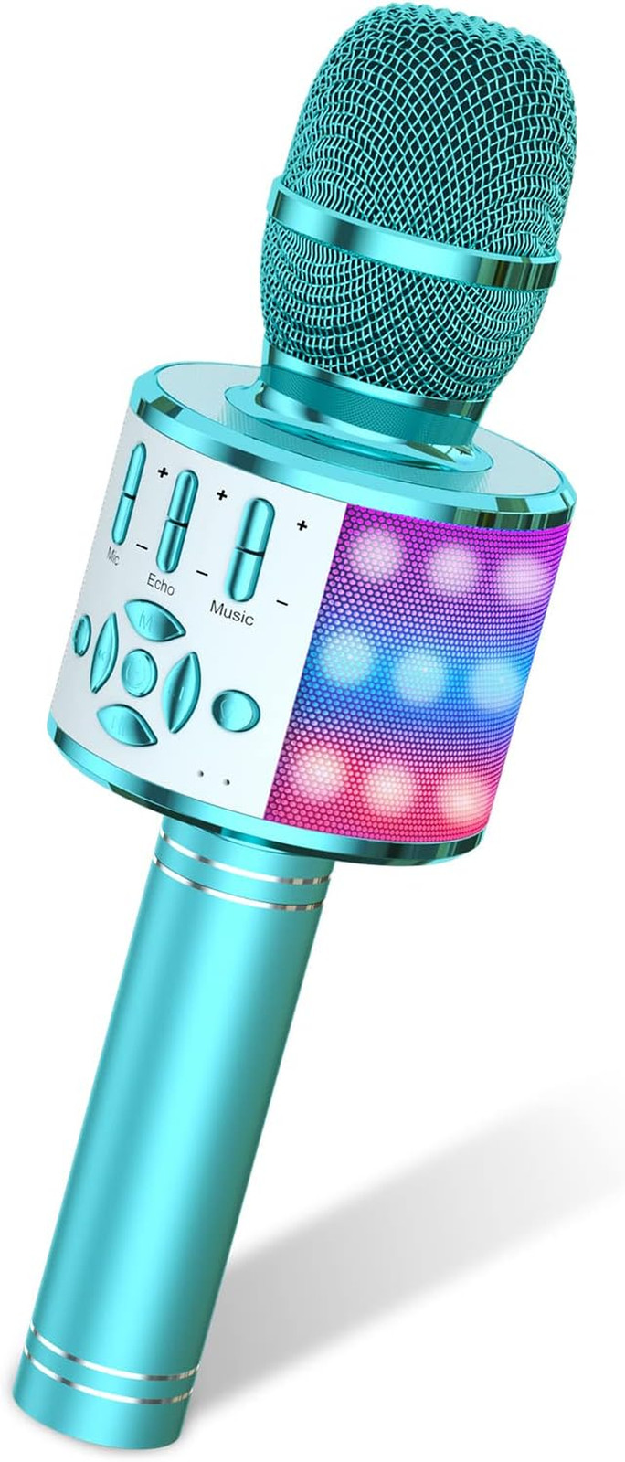 Amazmic Kids Karaoke Microphone Machine Toys for Girls Bluetooth Microphone with