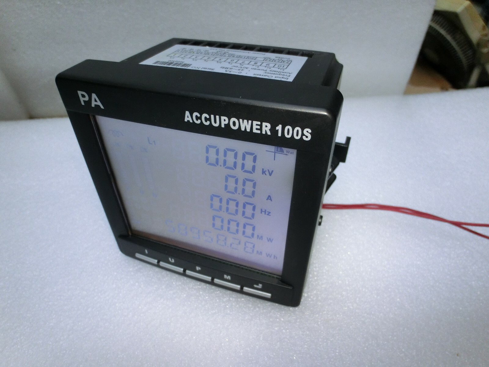 Power Automation AccuPower 100S Multifunction Power Meter,Used,SG+6772
