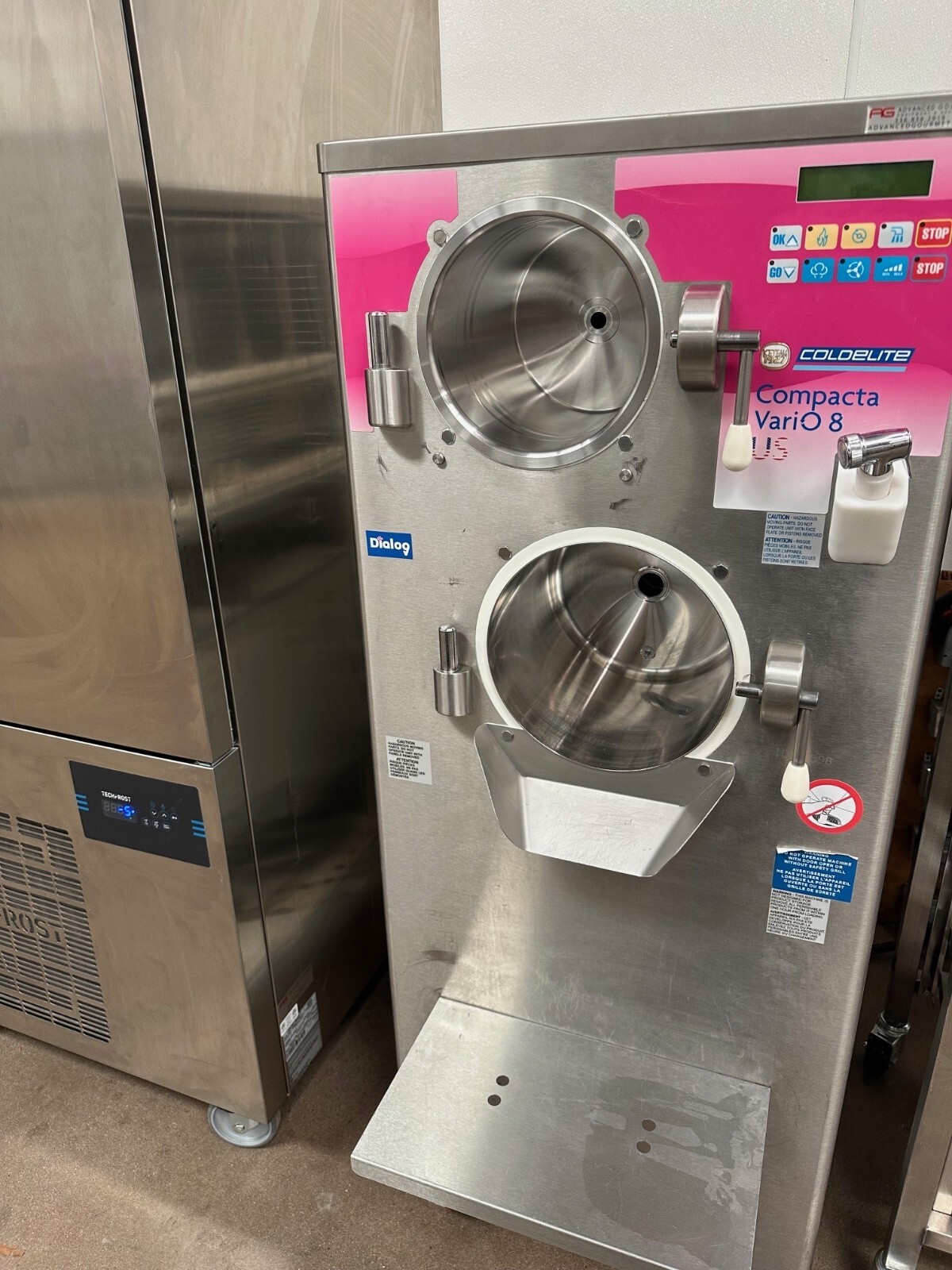 Cattabriga Compacta Vario 8 Combinational Batch Freezer Refurbished Machine