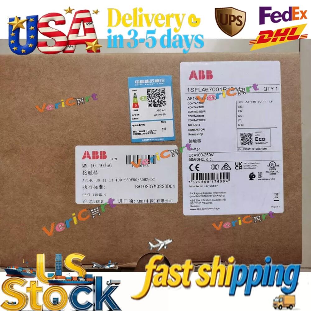 ABB AF146-30-11-13 Contactor New In Box US Free TAX