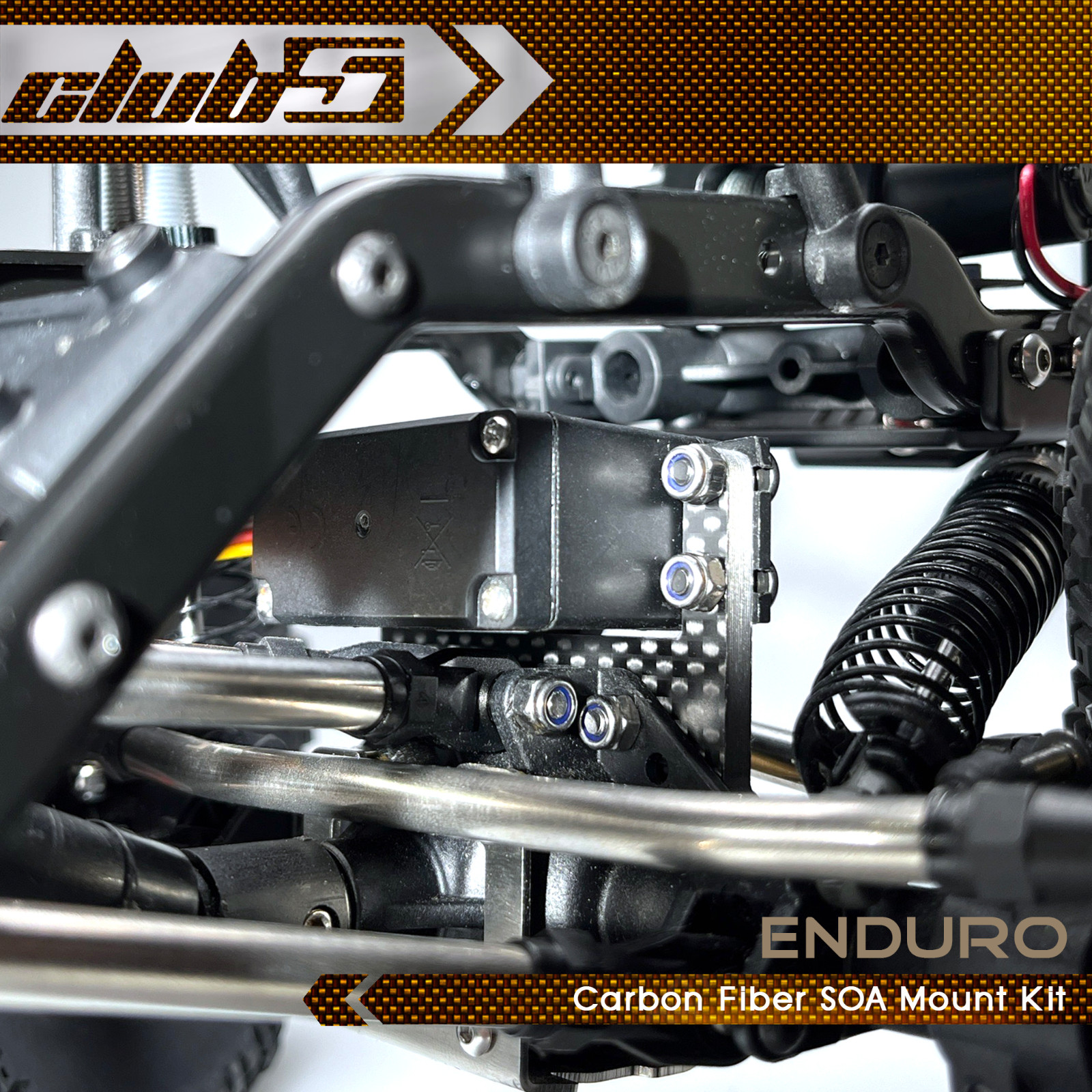 Carbon Fiber SOA Mount w/Links Kit for Enduro