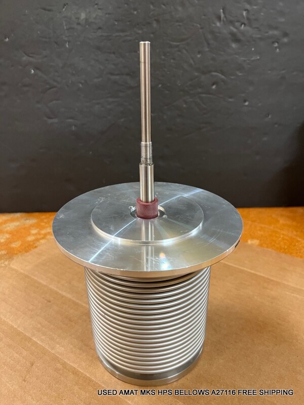USED AMAT MKS HPS BELLOWS A27116 FREE SHIPPING