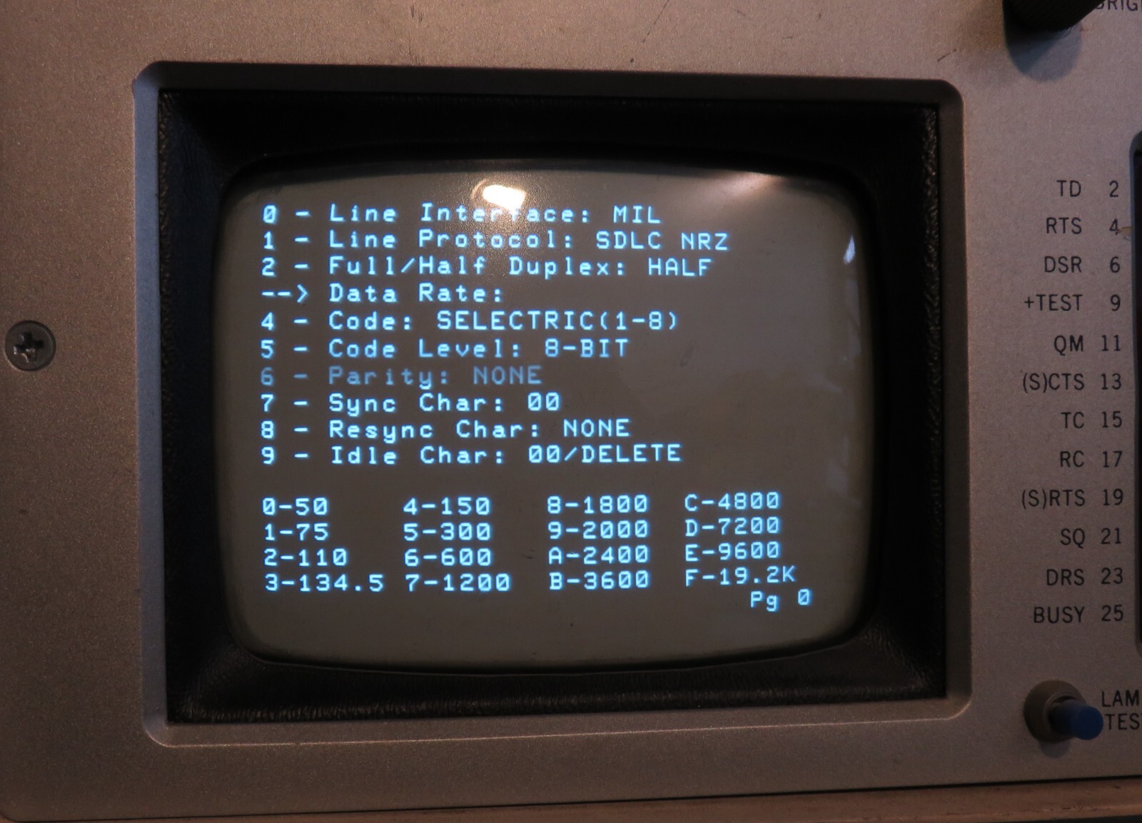 Vintage 1981 International Data Sciences Hawk 4010 Datatrap 5" CRT Power Tested