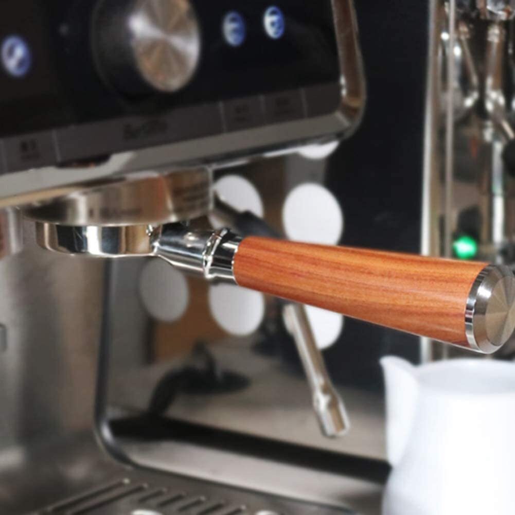 1pc 58mm Coffee Portafilter Coffee Machine Bottomless Filter Handle Accessory