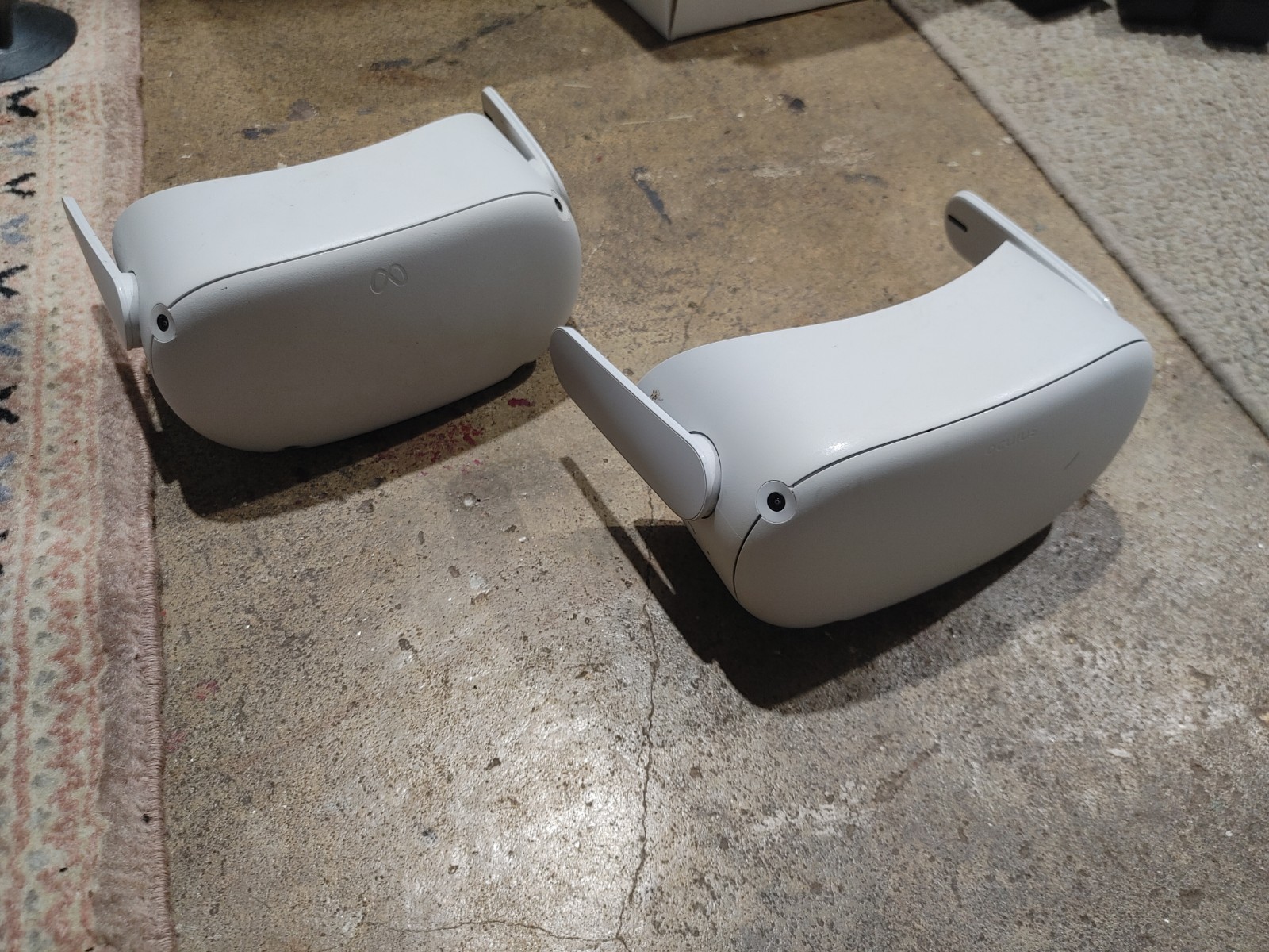 Lot Of 2 Meta Oculus Quest 2 VR Headsets Only