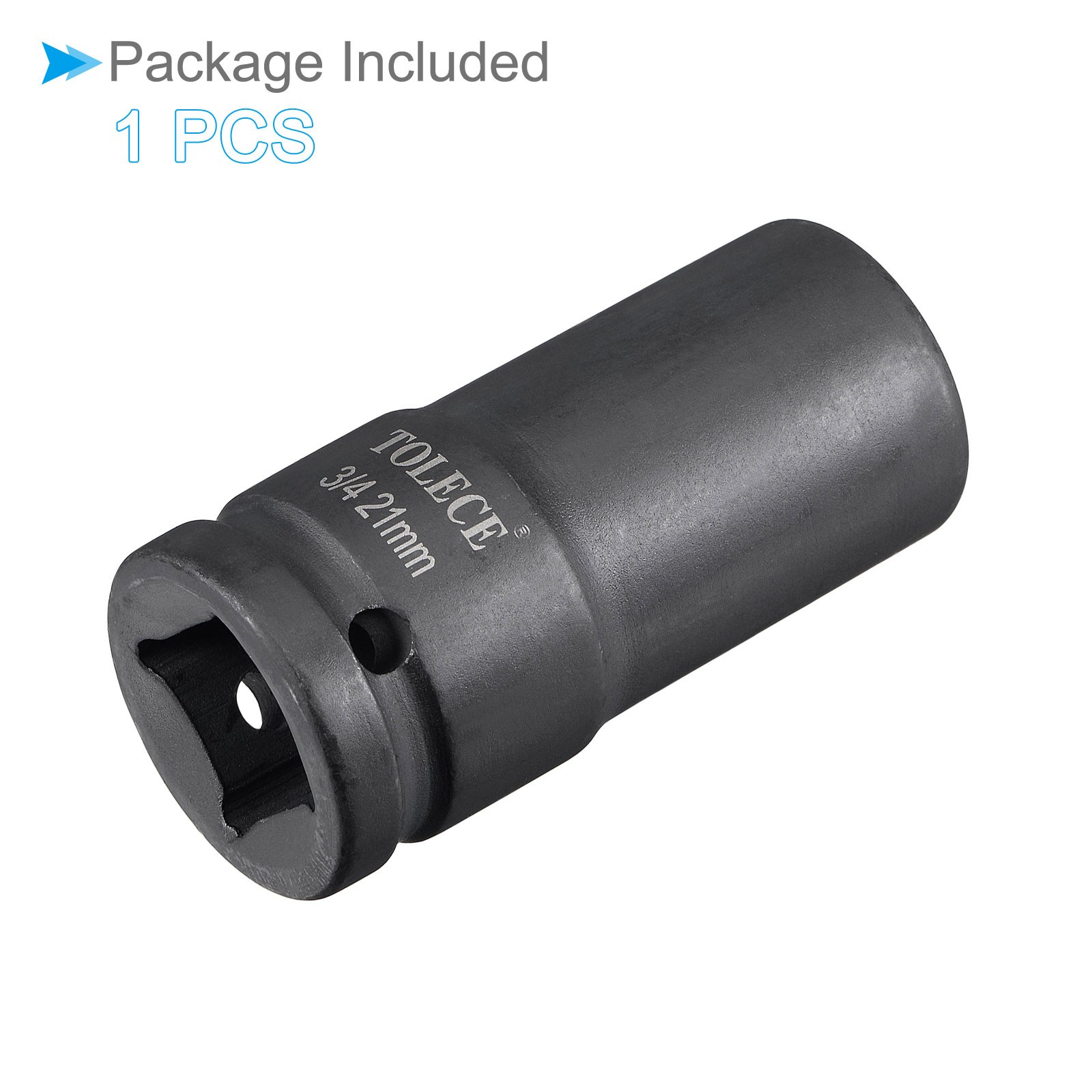 Deep Impact Socket 3/4" Drive 21mm Socket 78mm 12 Point for DIY Hand Making