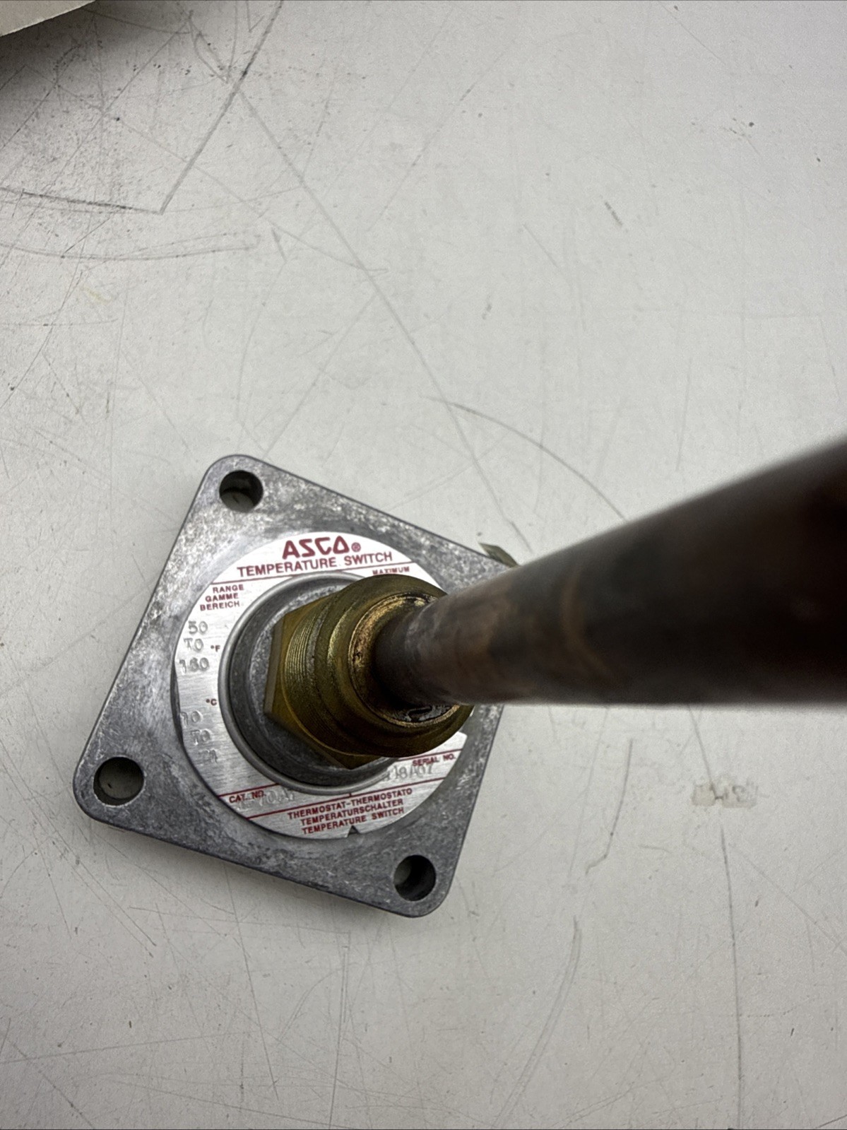 Asco KF10A1 DIRECT PROBE TEMPERATURE SENSOR