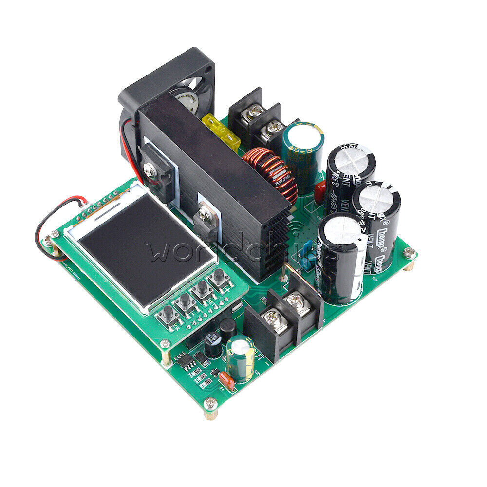 DC9V~60V 900W 15A CNC LCD Display Constant Current Voltage DC Boost Module New