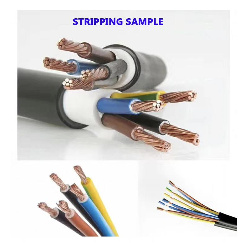 3F Pneumatic Stripping Machine Semi-automatic Multi-core Wire Stripping