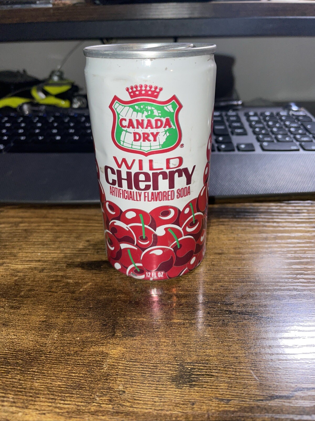 Vintage Canada Dry Wild Cherry Soda Can