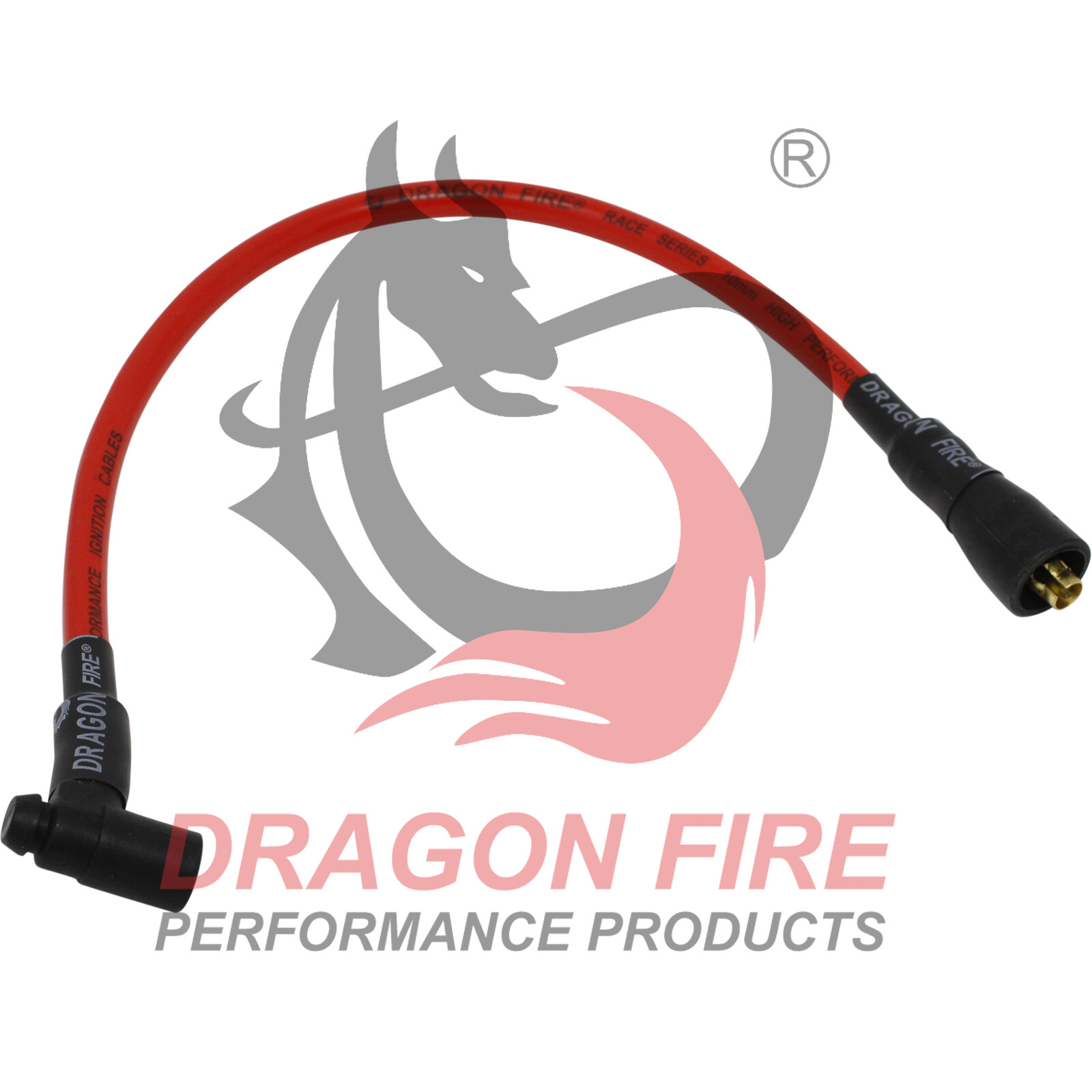 Low Ohm 17" Coil Spark Plug Wire For All HEI Male Terminal Caps To Female Coils