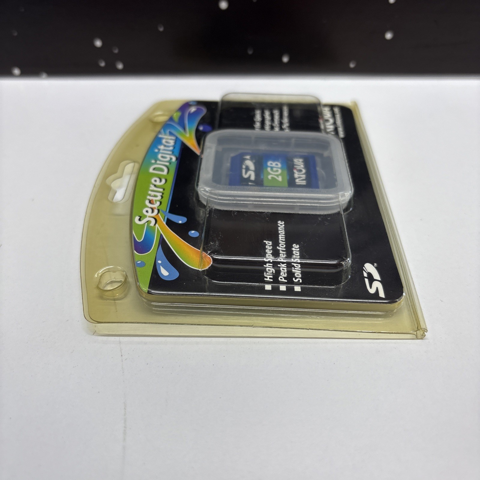 2GB SD Secure Digital memory card by Intova - New In Package