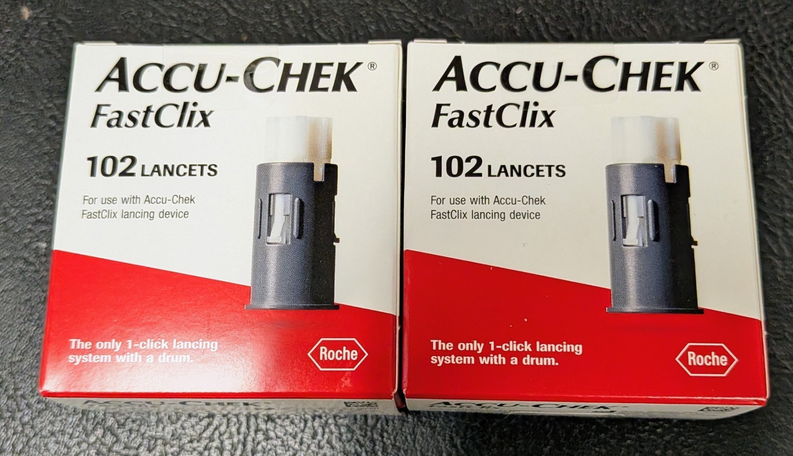 204 Accu-Chek FastClix Lancets for Diabetic Blood - Exp Feb 29