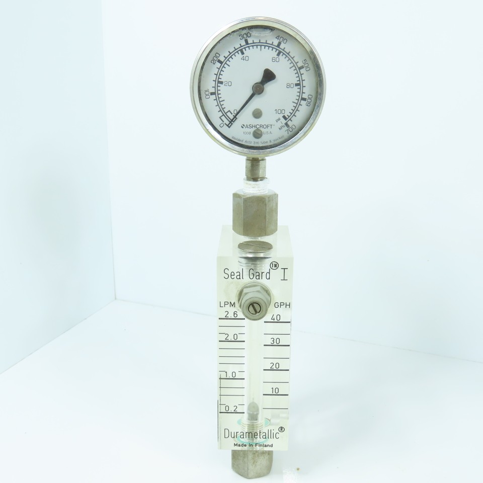 Durametallic Seal Gard I Flow Meter 40GPH 2.6LPM
