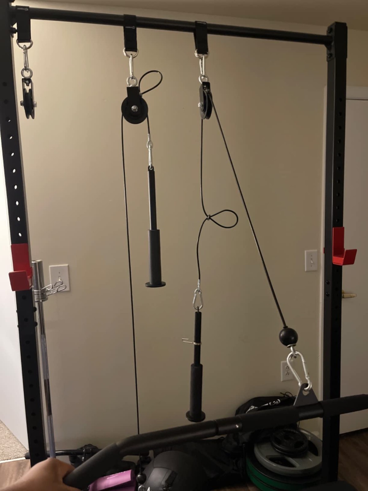 Cable Weight Pulley System - Ideal for Forearm Workouts$