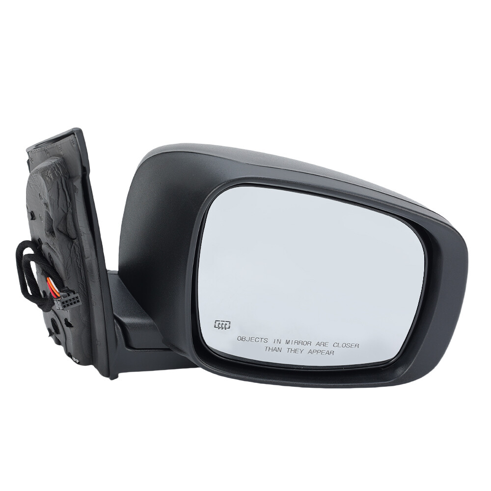 Mirror For 2011-2020 Dodge Grand Caravan Passenger Right Side Heat Texture Black