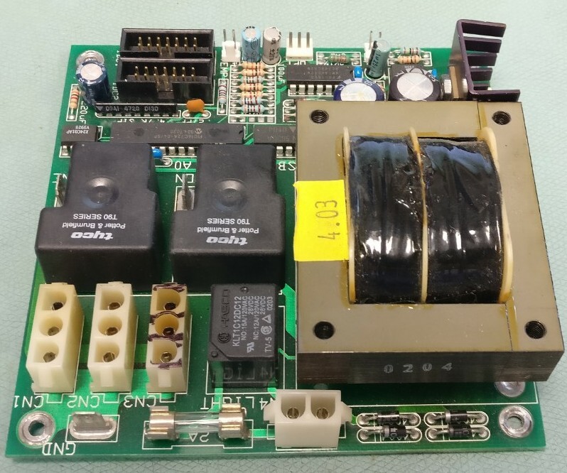 KP1000-EZ Sauna " SBC100 REV-A0 " POWER SUPPLY  ((Mail In Repair Service Only!))