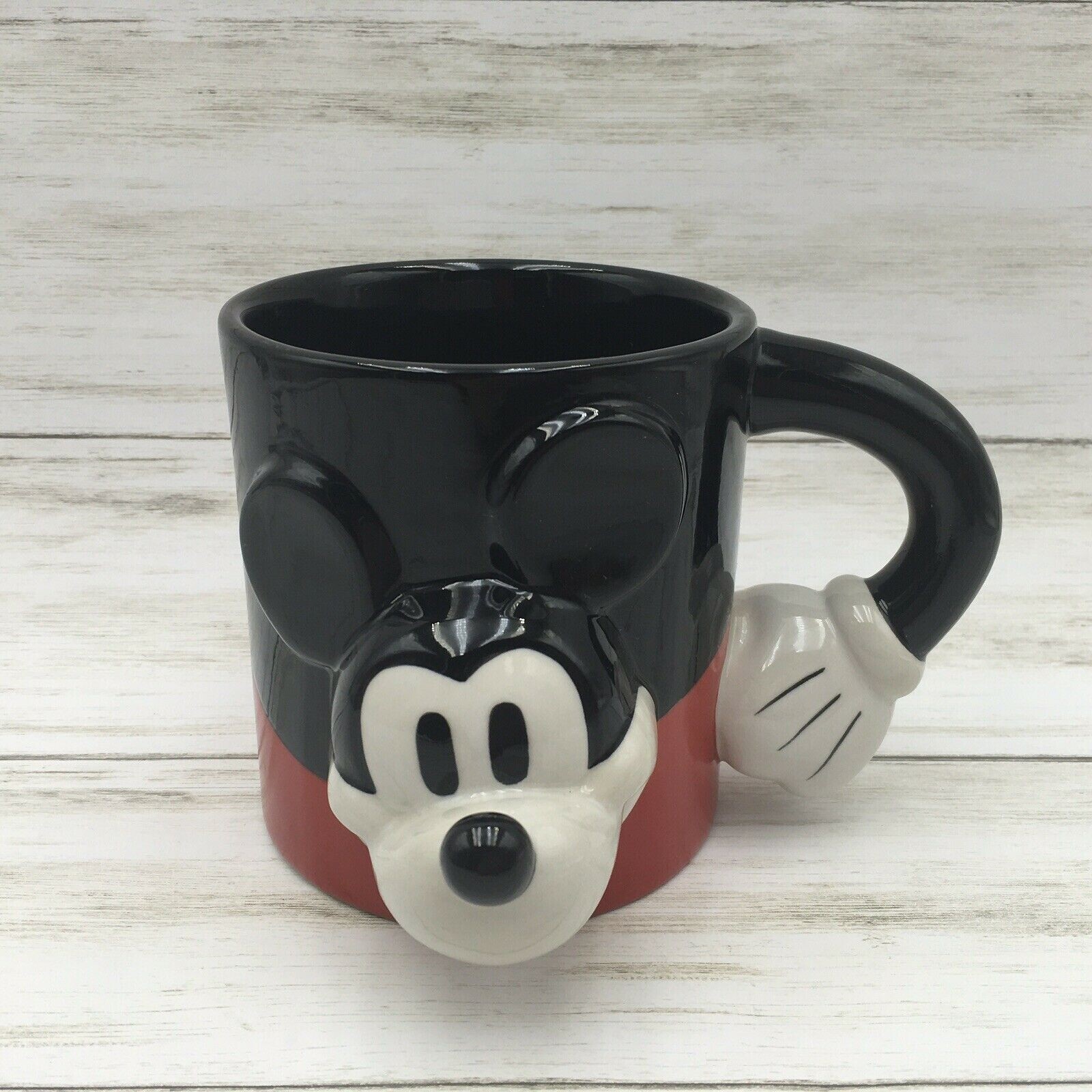 Disney Store Exclusive Mickey Mouse 3D Figure Coffee Mug