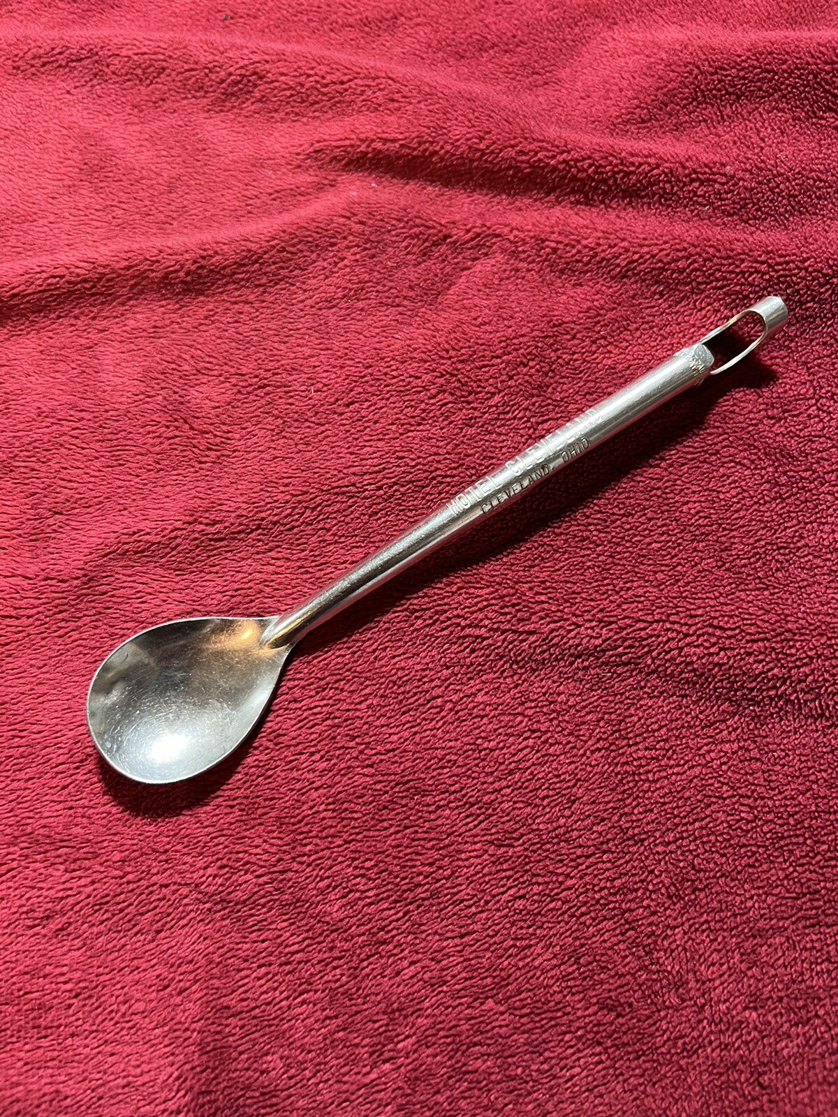 Vintage Spoon Bottle Opener, Hotel Cleveland (OH) from 1915-1958.