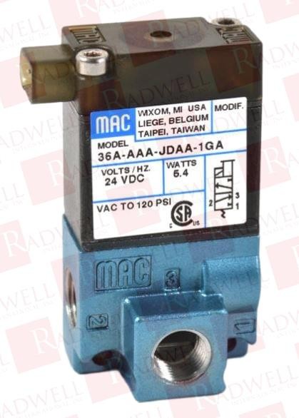 MAC VALVES INC 36A-AAA-JDA0-4KJ / 36AAAAJDA04KJ (BRAND NEW)