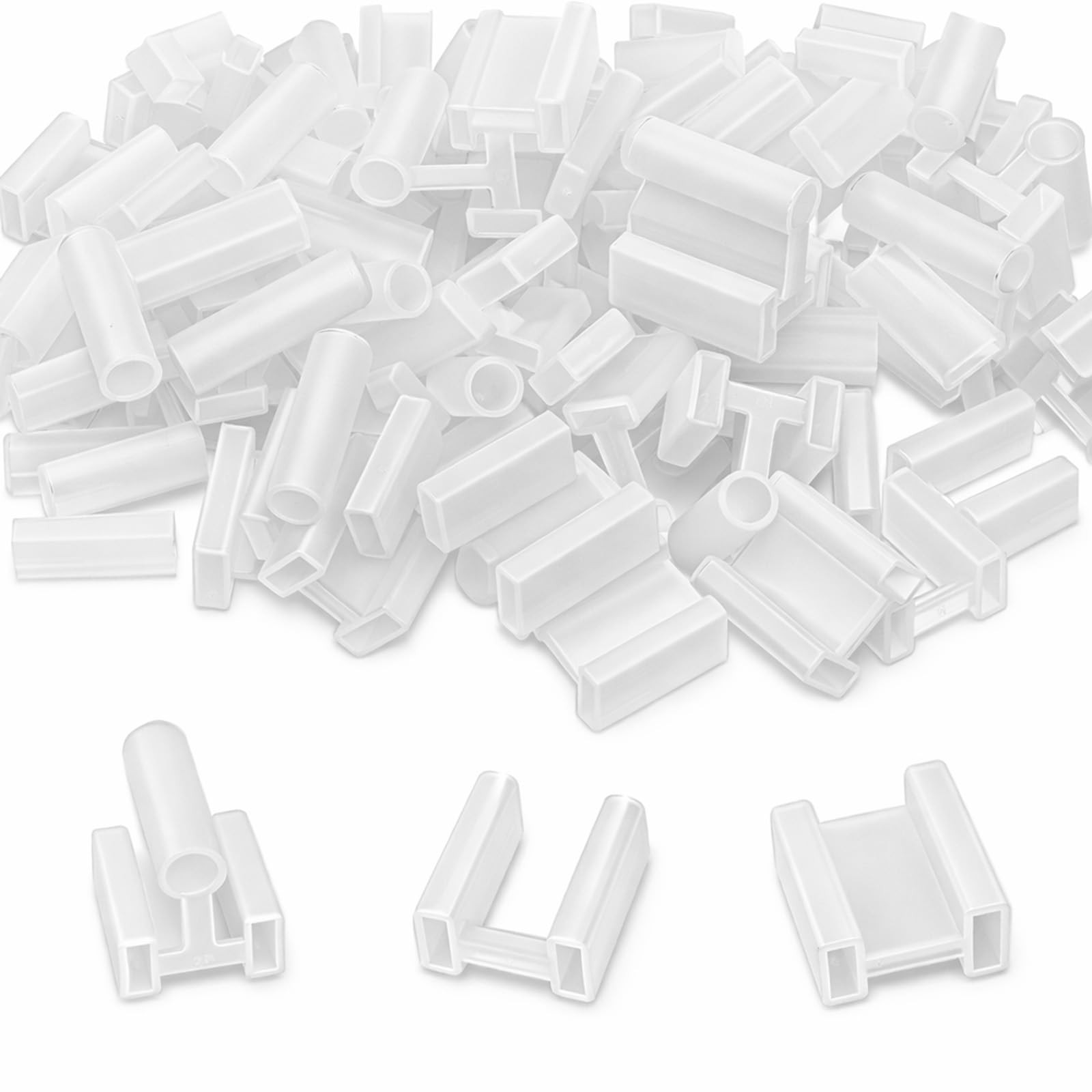 60 Pieces Plug Cover, Outlet Plugs Covers, 3 Prong and 2 Prong Plastic Protec...