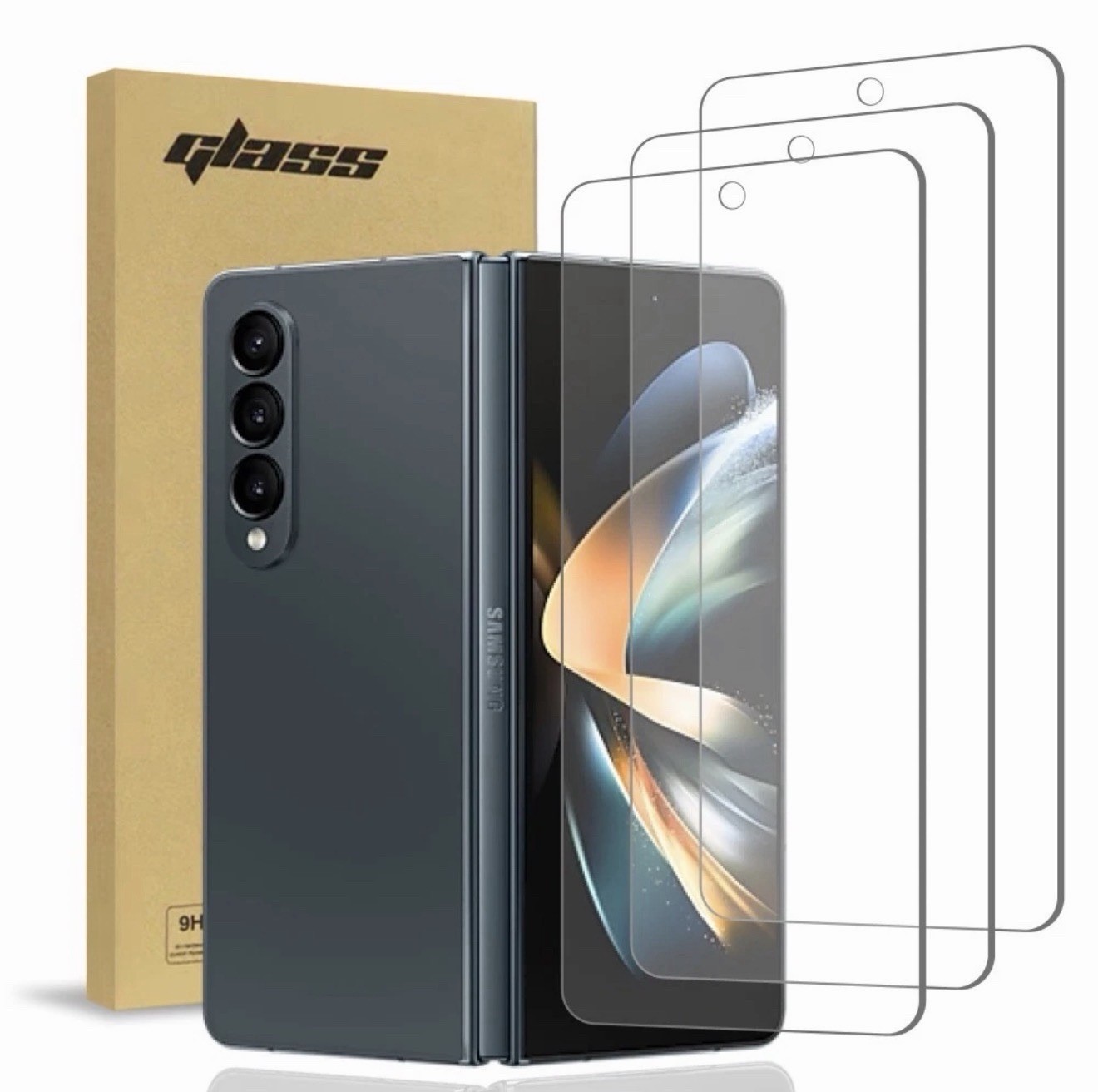 Samsung Fold 5 Front Tempered Glass Screen Protector (3 Pack)