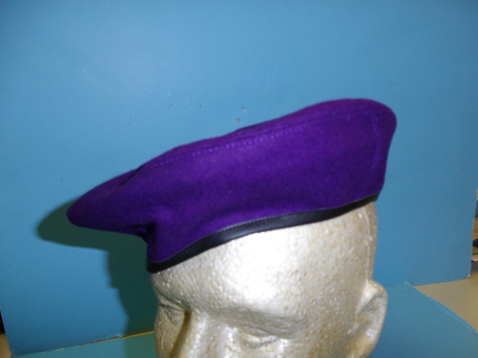 b2588-60 Vietnam French Indochina Beret BILA Purple size 60